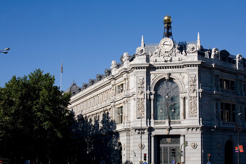 Sede del Banco de España en Madrid. BANCO DE ESPAÑA